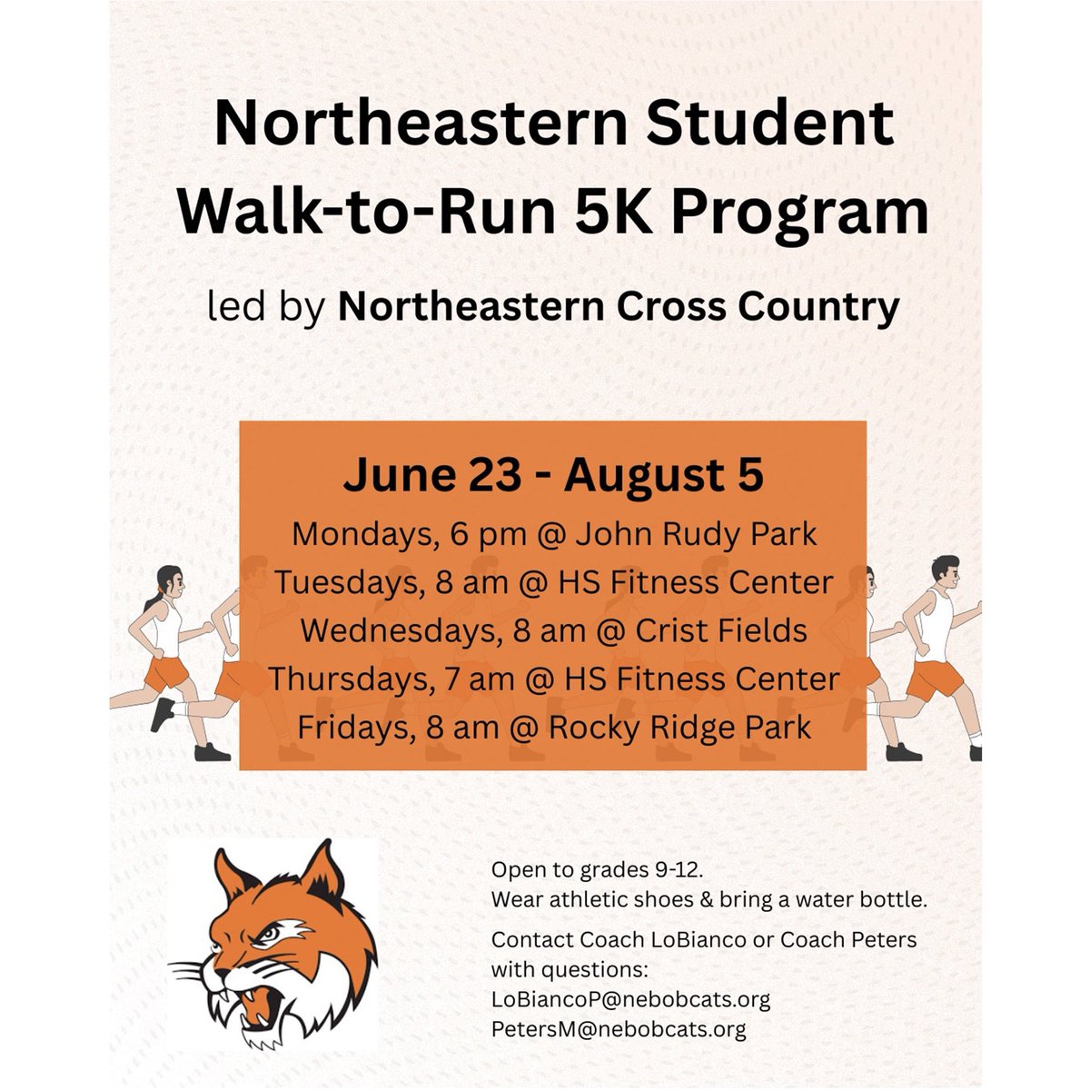 Northeastern Student Walk-to-Run 5K Program