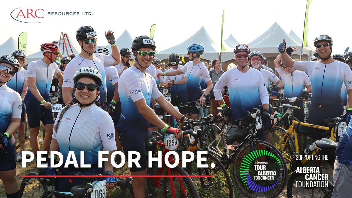 Team ARC is gearing up for the 2025 Tour Alberta for Cancer to help fund cancer research, treatment, and support. On July 19, we #PedalForMoreHope for all those facing a cancer diagnosis. Learn more: arcresources.com/newsroom/team-…
#TourAlberta2025