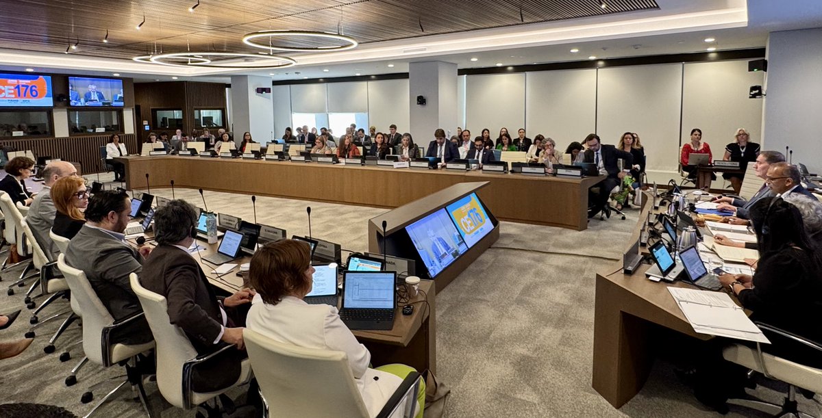 Today marked the start of the 176th Session of the Executive Committee of PAHO. I appreciate the collaboration of our Member States &amp; the guidance of the new Members. We continue working to strengthen health in the 🌎. Pan-Americanism makes us stronger and more effective together