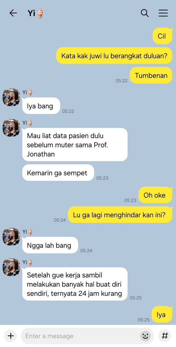 lasaogna's tweet photo. 71. Kok tumben Dion belum berangkat?

*Chat room POV Dion https://t.co/uHsqmpIcLE