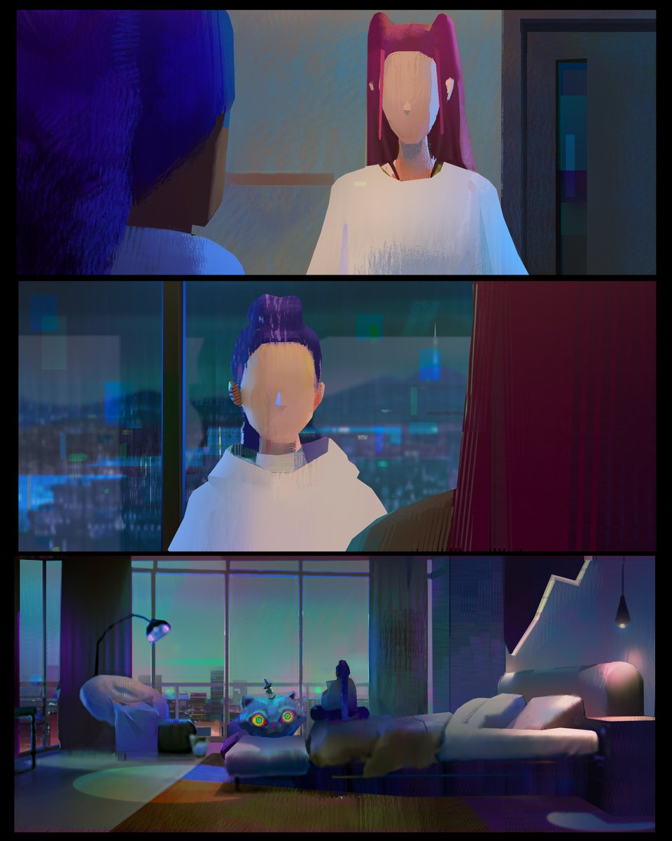 A few more color/lighting keys #kpodemonhunters