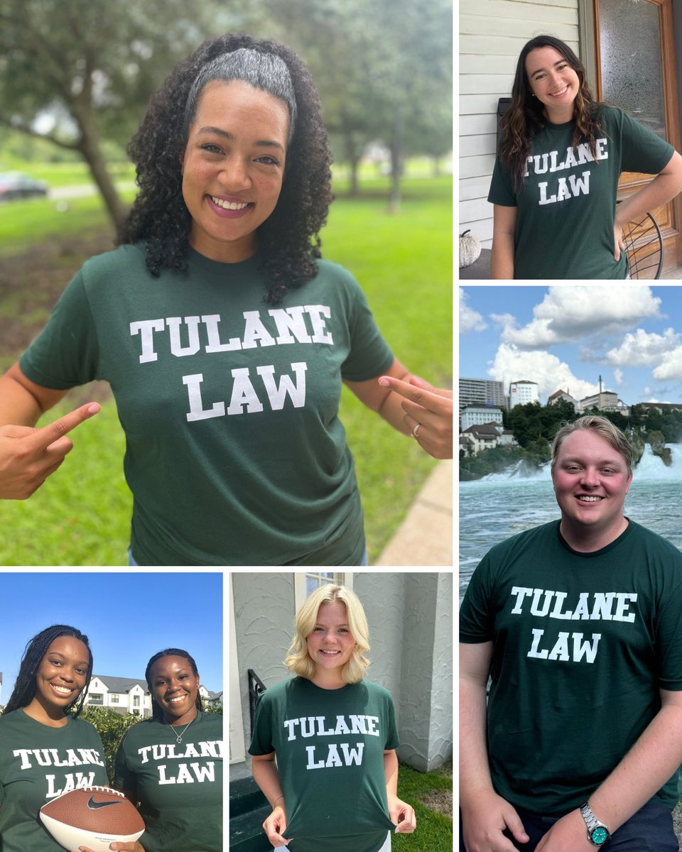 Hey Class of 2028 💚⚖️ We want to get to know you!

Tell us what brought you to Tulane Law and what you're looking forward to. We'll feature some responses on our social media this summer so the community can meet the incredible students of #TLS28.

🔗: bit.ly/44quB12