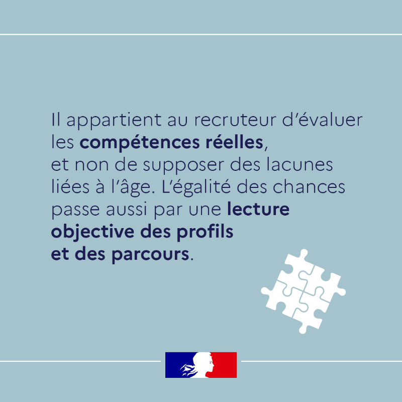 Travail_Gouv's tweet photo. #Emploi50Plus | Les 50 ans et plus ne peuvent pas sâadapter aux nouvelles technologies.
đ” Faux : Les outils numĂ©riques font dĂ©sormais partie intĂ©grante de lâenvironnement professionnel et personnel de tous les actifs, quel que soit leur Ăąge —ïž