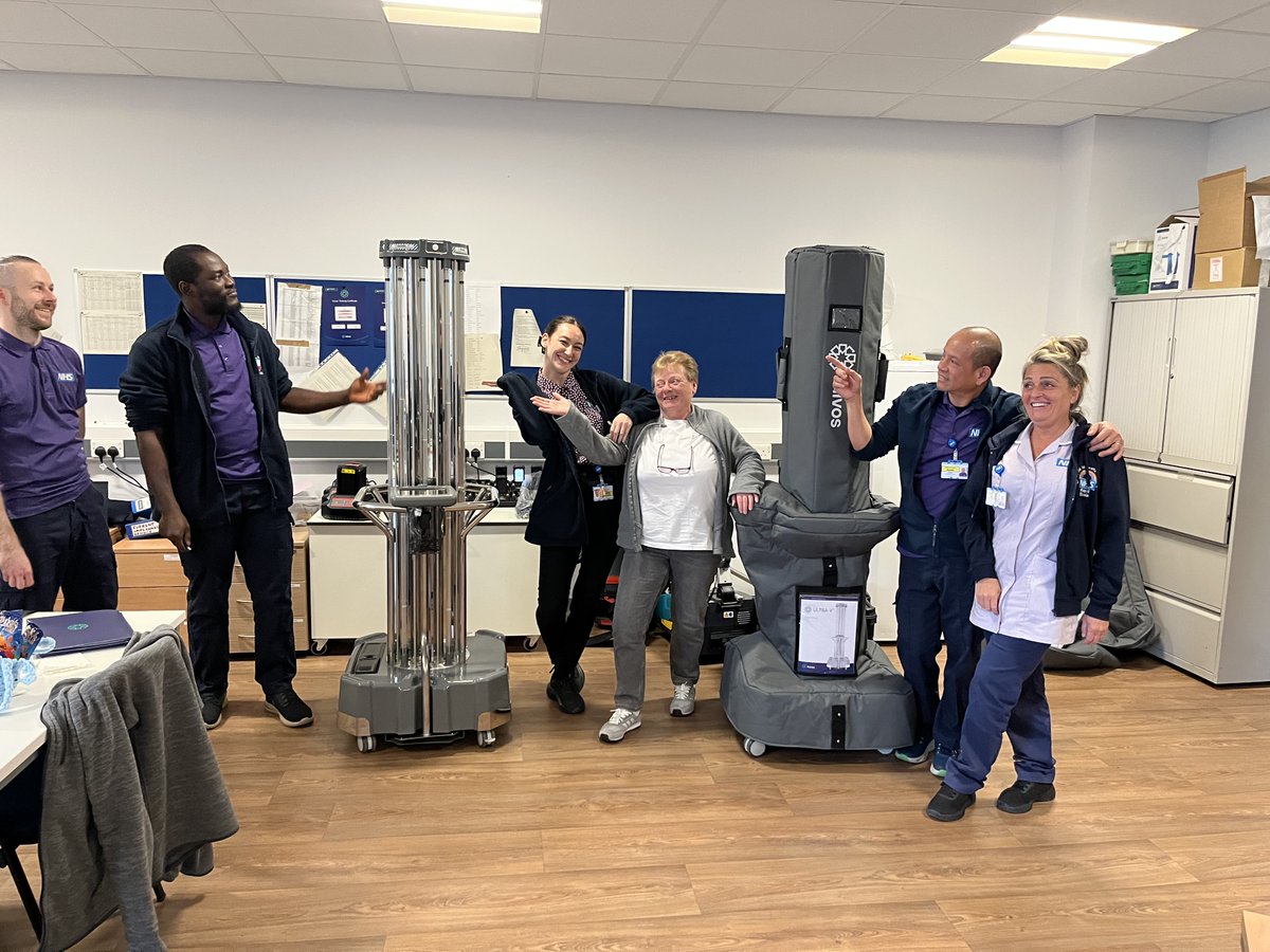 Estates & Facilities UHLG (@nhsuhlg_eandf) on Twitter photo ๐ก๏ธ๐งน Royal Domestic Team Enhances Patient Safety with New Equipment
Two new Inivos Ultra-Vยฎ UV-C machines now helping reduce bacteria & viruses with real-time monitoring technology.
Extra protection for patients, staff & visitors!
<a href="/InivosGroup/">Inivos</a> <a href="/nhsUHLG/">NHS University Hospitals of Liverpool Group</a> ๐ก๏ธ๐งน Royal Domestic Team Enhances Patient Safety with New Equipment
Two new Inivos Ultra-Vยฎ UV-C machines now helping reduce bacteria & viruses with real-time monitoring technology.
Extra protection for patients, staff & visitors!
<a href="/InivosGroup/">Inivos</a> <a href="/nhsUHLG/">NHS University Hospitals of Liverpool Group</a>