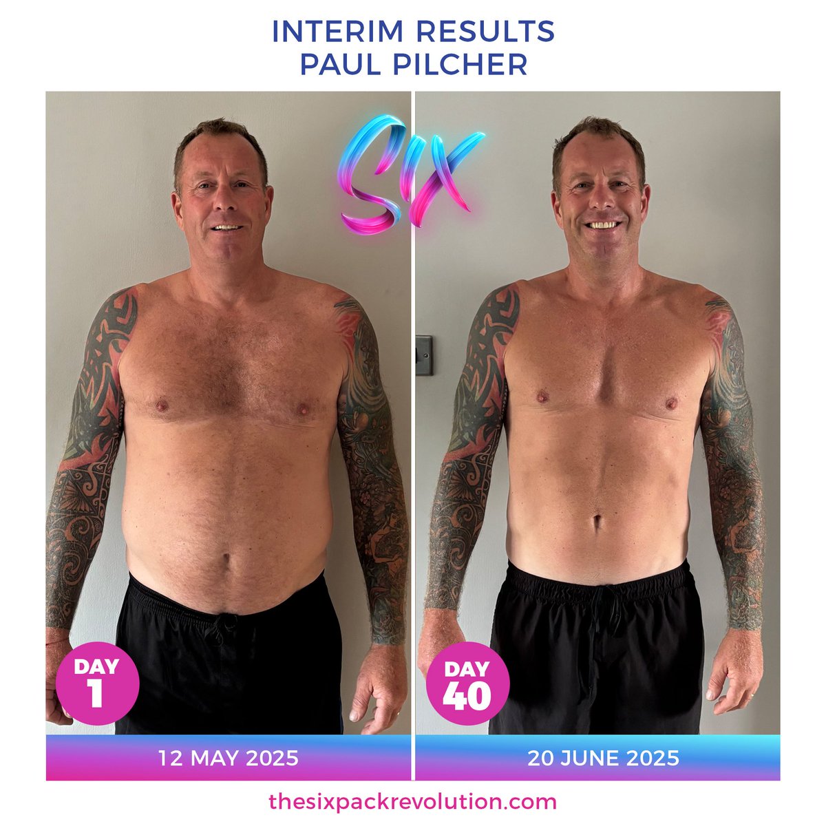 The Six Pack Revolution (@6packrevolution) on Twitter photo The kind of progress we LOVE to see. ๐ช๐ฝ๐๐ฝ Proudly presenting ๐๐๐ ๐๐ ๐๐
๐๐. ๐๐ฅ YES this actually happened in just over a month!!
At The Six Pack Revolution, our 75-day programme isnโt just about amazing results - itโs about transforming your relationship with food, The kind of progress we LOVE to see. ๐ช๐ฝ๐๐ฝ Proudly presenting ๐๐๐ ๐๐ ๐๐
๐๐. ๐๐ฅ YES this actually happened in just over a month!!
At The Six Pack Revolution, our 75-day programme isnโt just about amazing results - itโs about transforming your relationship with food,