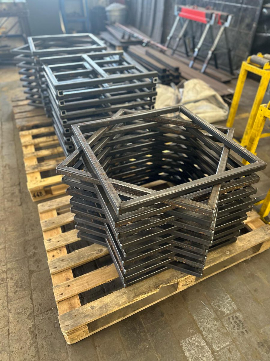 Precision in progress: Welded frames ready for assembly into packing benches for our materials handling partner.

Laser-cut tubes, expertly welded in-house.

#Welding #TubeLaser #MaterialsHandling #UKManufacturing #GrenvilleEngineering