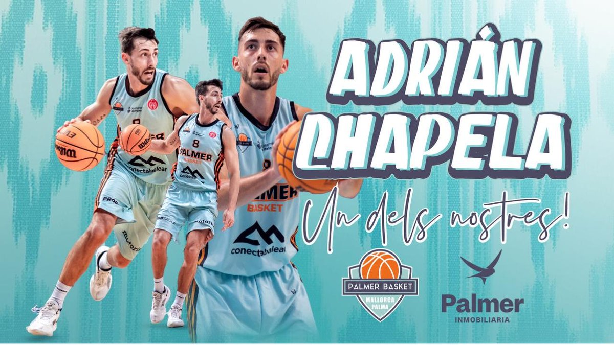 CompeticionesFEB (@competicionfeb) on Twitter photo 🚨 Mercado #PrimeraFEB: Adrián Chapela (<a href="/AdrianChapela8/">Adrian Chapela Lage</a>), delicadeza en la toma de decisiones para la dirección del <a href="/palmerbasket/">Palmer Basket Mallorca Palma</a>
▶️ El gallego regresa a la Liga tras liderar el ascenso
🗓️ 1994 | 📏 1,92 m.
⛹️♂️ Base | 🌍 Español
📝 Más información ⬇
feb.es/2025/6/23/balo… 🚨 Mercado #PrimeraFEB: Adrián Chapela (<a href="/AdrianChapela8/">Adrian Chapela Lage</a>), delicadeza en la toma de decisiones para la dirección del <a href="/palmerbasket/">Palmer Basket Mallorca Palma</a>
▶️ El gallego regresa a la Liga tras liderar el ascenso
🗓️ 1994 | 📏 1,92 m.
⛹️♂️ Base | 🌍 Español
📝 Más información ⬇
feb.es/2025/6/23/balo…