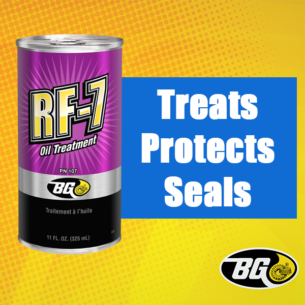 BG RF-7 increases engine compression and power by increasing oil viscosity. It contains additives that keep oil from thickening, protects vital engine parts from corrosive damage, and helps seal rings to increase compression bgprod.co.uk/products/pour-… #EngineOil #carproblems