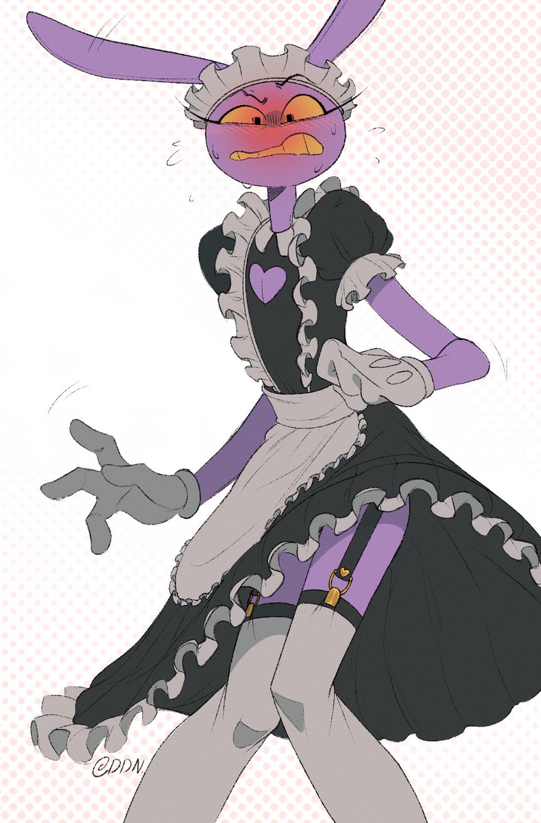 Let's see what you're MAID of” #TheAmazingDigitalCircus #jax