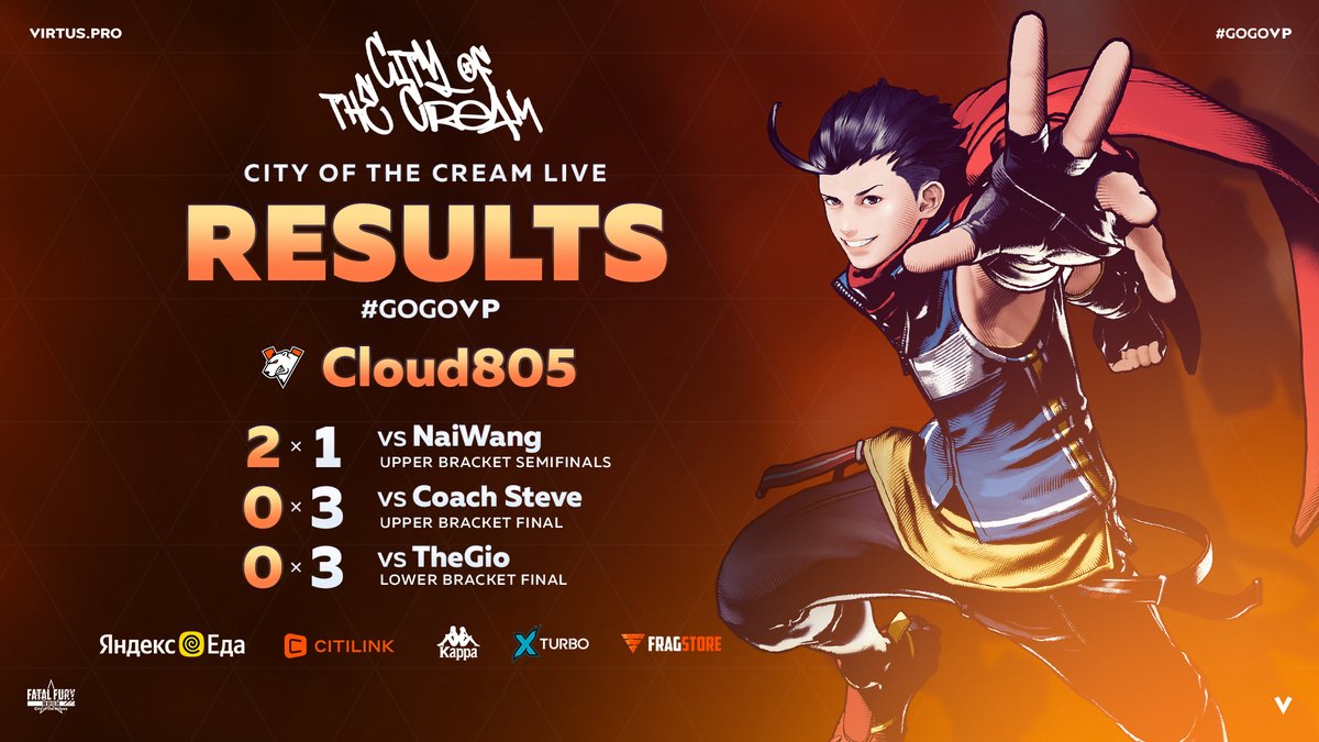 Virtus.pro (@virtuspro) on Twitter photo .<a href="/cloud805/">VP Cloud805</a> finished 3rd at City of the Cream LIVE 🥉
The tournament offered only one path to qualify for EWC 2025 — taking first place. The Bear made a confident run through the main bracket but fell short in the lower bracket final.
Keep cheering for Jonathan and follow his .<a href="/cloud805/">VP Cloud805</a> finished 3rd at City of the Cream LIVE 🥉
The tournament offered only one path to qualify for EWC 2025 — taking first place. The Bear made a confident run through the main bracket but fell short in the lower bracket final.
Keep cheering for Jonathan and follow his