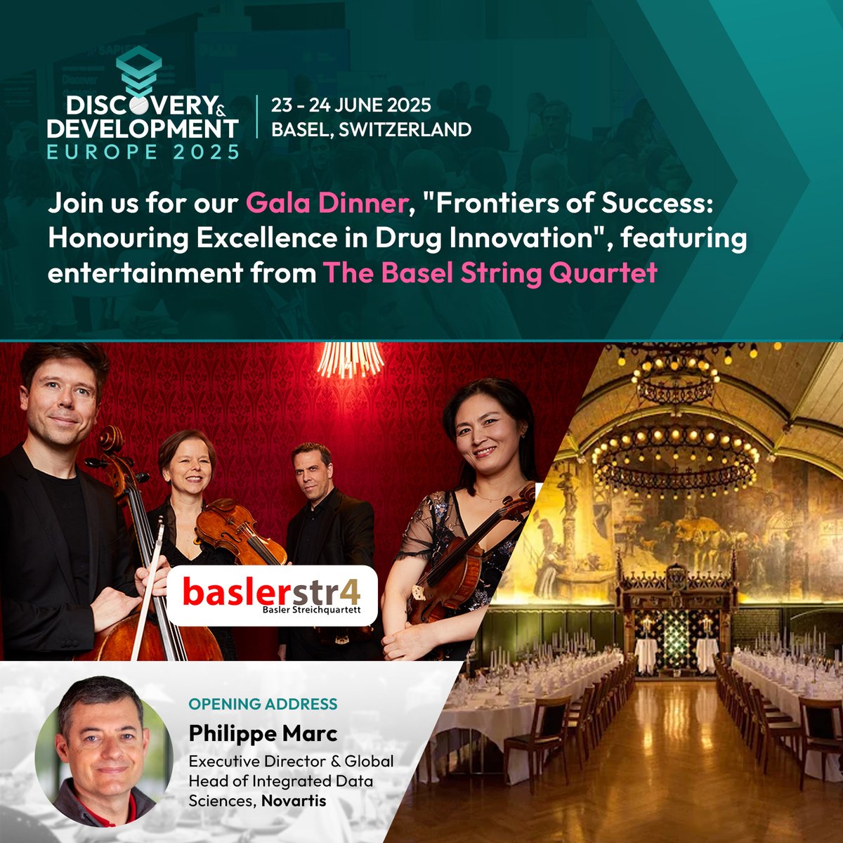 Discovery & Development by Oxford Global (@ogdiscoverydev) on Twitter photo Don't miss the opening Address by Philippe Marc <a href="/Novartis/">Novartis</a> at our Gala Dinner on ๐๐ฟ๐ผ๐ป๐๐ถ๐ฒ๐ฟ๐ ๐ผ๐ณ ๐ฆ๐๐ฐ๐ฐ๐ฒ๐๐: ๐๐ผ๐ป๐ผ๐๐ฟ๐ถ๐ป๐ด ๐๐
๐ฐ๐ฒ๐น๐น๐ฒ๐ป๐ฐ๐ฒ ๐ถ๐ป ๐๐ฟ๐๐ด ๐๐ป๐ป๐ผ๐๐ฎ๐๐ถ๐ผ๐ป ๐
Stay up-to-date on our website! hubs.la/Q03sBnDz0
#DiscoveryDevelopment25 Don't miss the opening Address by Philippe Marc <a href="/Novartis/">Novartis</a> at our Gala Dinner on ๐๐ฟ๐ผ๐ป๐๐ถ๐ฒ๐ฟ๐ ๐ผ๐ณ ๐ฆ๐๐ฐ๐ฐ๐ฒ๐๐: ๐๐ผ๐ป๐ผ๐๐ฟ๐ถ๐ป๐ด ๐๐
๐ฐ๐ฒ๐น๐น๐ฒ๐ป๐ฐ๐ฒ ๐ถ๐ป ๐๐ฟ๐๐ด ๐๐ป๐ป๐ผ๐๐ฎ๐๐ถ๐ผ๐ป ๐
Stay up-to-date on our website! hubs.la/Q03sBnDz0
#DiscoveryDevelopment25