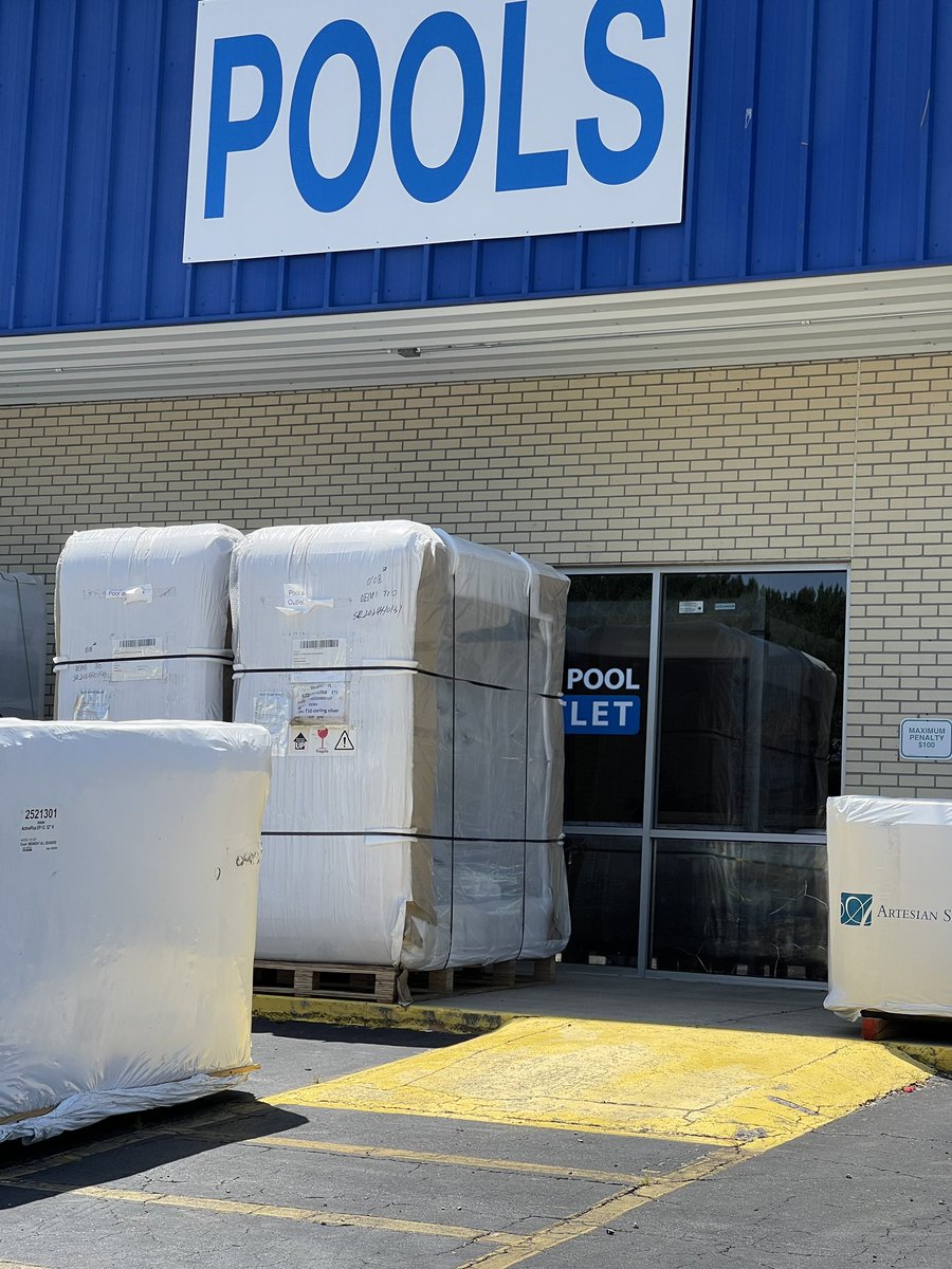 Construction site photo of future Selma, NC <a href="/Wawa/">Wawa</a> taken on Saturday. Intersection in the distance is US-70 &amp; US-70 Alternate. FYI, from a distance nearby hot tubs turned on their side and palleted could be mistaken for wrapped boxes of EV charging gear if you can’t see all sides.