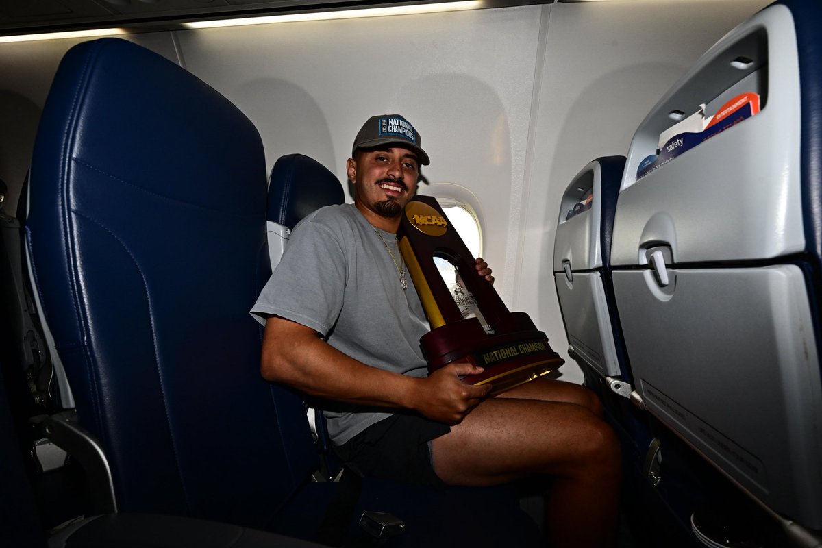 Heading home with some hardware 🏆