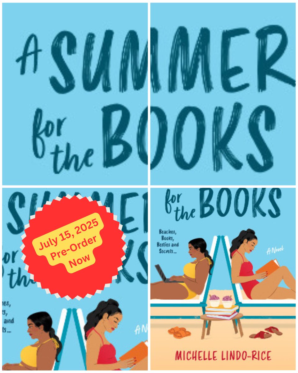 Michelle Lindo-Rice-author|Michelle Jackson-agent (@mlindorice) on Twitter photo 🤗A SUMMER FOR THE BOOKS answers the question, what kind of secret could tear best friends apart and what does it take to bring them back together?
<a href="/LCSLiterary/">LCSLiteraryServices</a>
#books #PreOrder #mustread 🤗A SUMMER FOR THE BOOKS answers the question, what kind of secret could tear best friends apart and what does it take to bring them back together?
<a href="/LCSLiterary/">LCSLiteraryServices</a>
#books #PreOrder #mustread