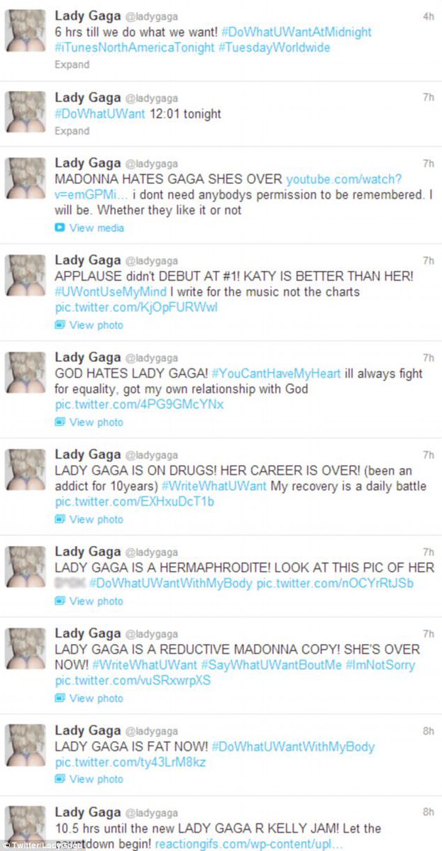 getting to experience lady gaga crashing out in real time