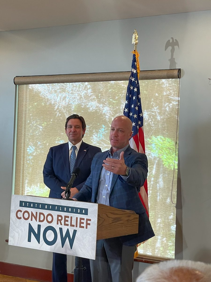 Nick DiCeglie (@nickdiceglie) on Twitter photo Today we joined <a href="/GovRonDeSantis/">Ron DeSantis</a> in Clearwater as he signed legislation to bolster structural safety and financial well-being for Florida condo owners. This bill contains much needed reforms to make condo boards more transparent and provide financing options to help residents make Today we joined <a href="/GovRonDeSantis/">Ron DeSantis</a> in Clearwater as he signed legislation to bolster structural safety and financial well-being for Florida condo owners. This bill contains much needed reforms to make condo boards more transparent and provide financing options to help residents make
