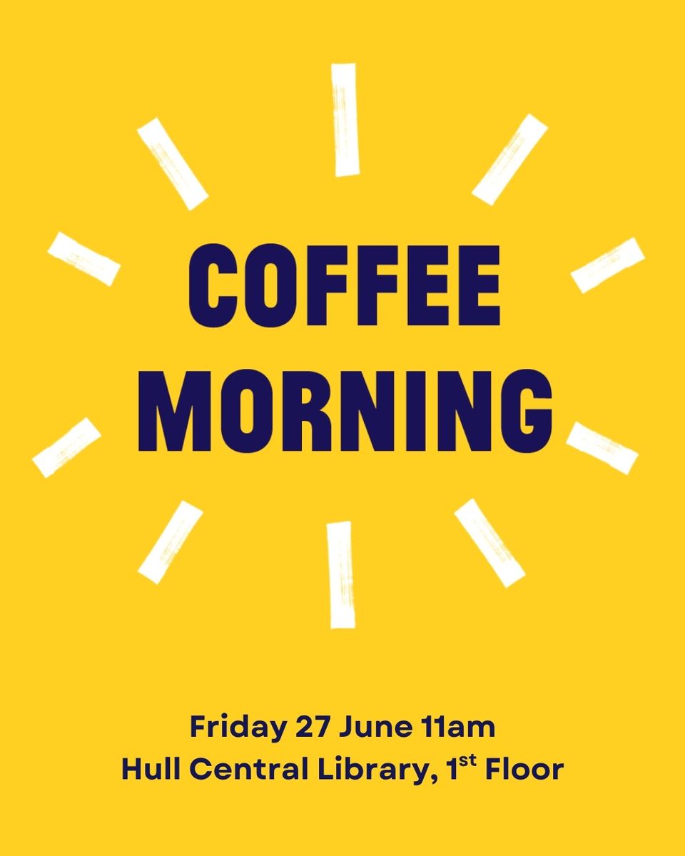 Do you have an idea for a business and are looking for information to help you get started? 

Come to Hull Central Library on Friday 27 June at 11 am for a chat, a cuppa, and a biscuit.  We'll show you how you can access a wealth of information to help you get the ball rolling.