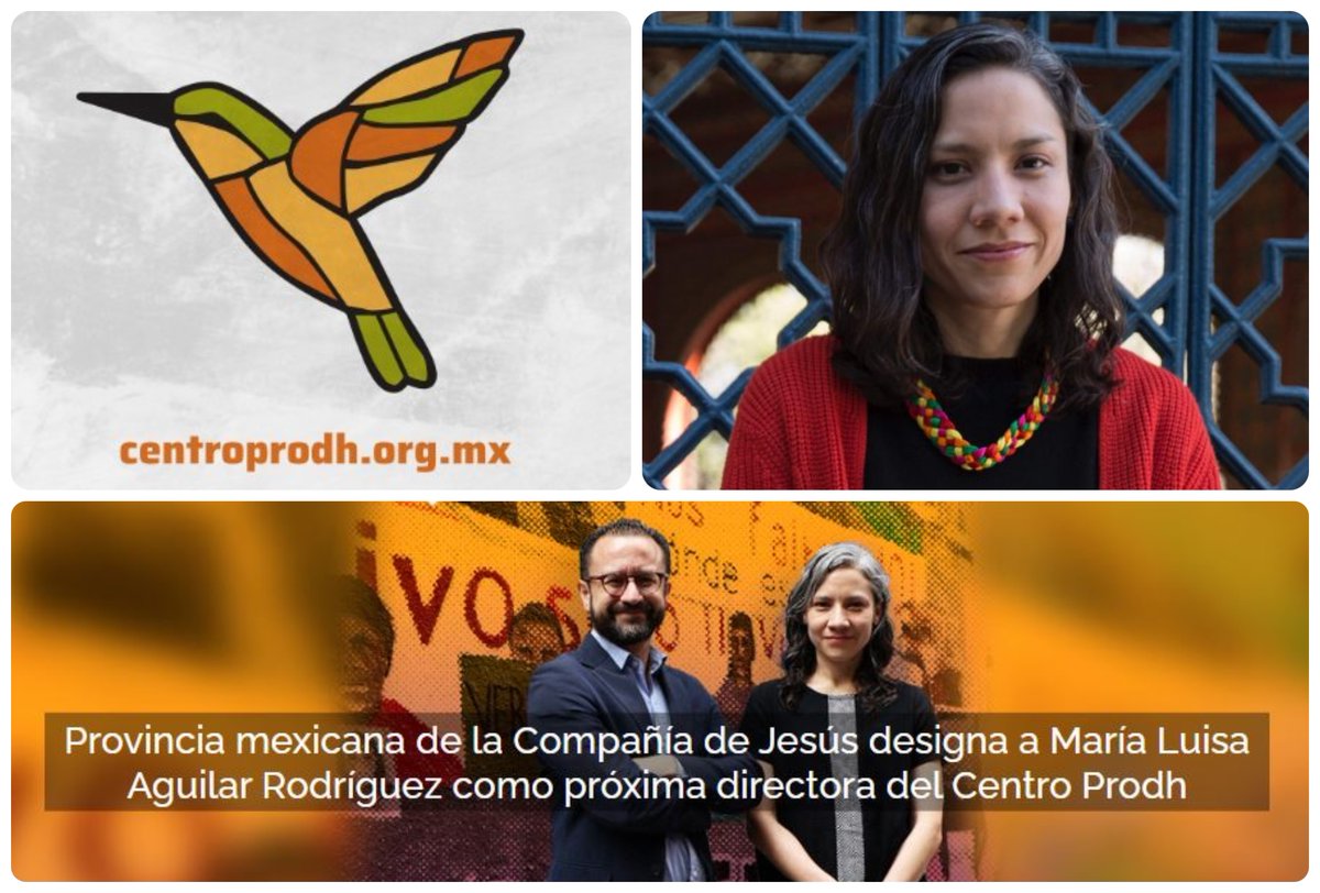 Centro Mexicano para la Filantropía (@cemefi) on Twitter photo Desde #Cemefi felicitamos a María Luisa Aguilar Rodríguez por su nombramiento como directora del Centro de Derechos Humanos Miguel Agustín Pro Juárez A.C. Celebramos este nuevo capítulo del <a href="/CentroProdh/">Centro Prodh</a> y su incansable labor por la justicia y la dignidad humana. #Enhorabuena 👏 Desde #Cemefi felicitamos a María Luisa Aguilar Rodríguez por su nombramiento como directora del Centro de Derechos Humanos Miguel Agustín Pro Juárez A.C. Celebramos este nuevo capítulo del <a href="/CentroProdh/">Centro Prodh</a> y su incansable labor por la justicia y la dignidad humana. #Enhorabuena 👏