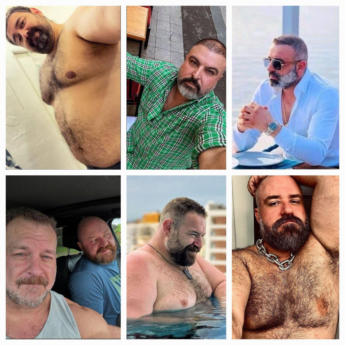 _By69's tweet image. لما اقول طلبي شايب مش معناتها اي شايب يجذبني انا طلبي شايب بمواصفات معينه مقارب للي بلصور مثلا عمره فوق٤٠ وزنه فوق٧٥ مشعر ملتحي 
اما اللون والجمال مااهتم له يكفي يجذبني شكله وفي اشياء اهم مثل الاسلوب والتفاهم والانسجام بعدها نتأكد من الطرفين اذا كل واحد نفس طلب الثاني بعدها نتفق