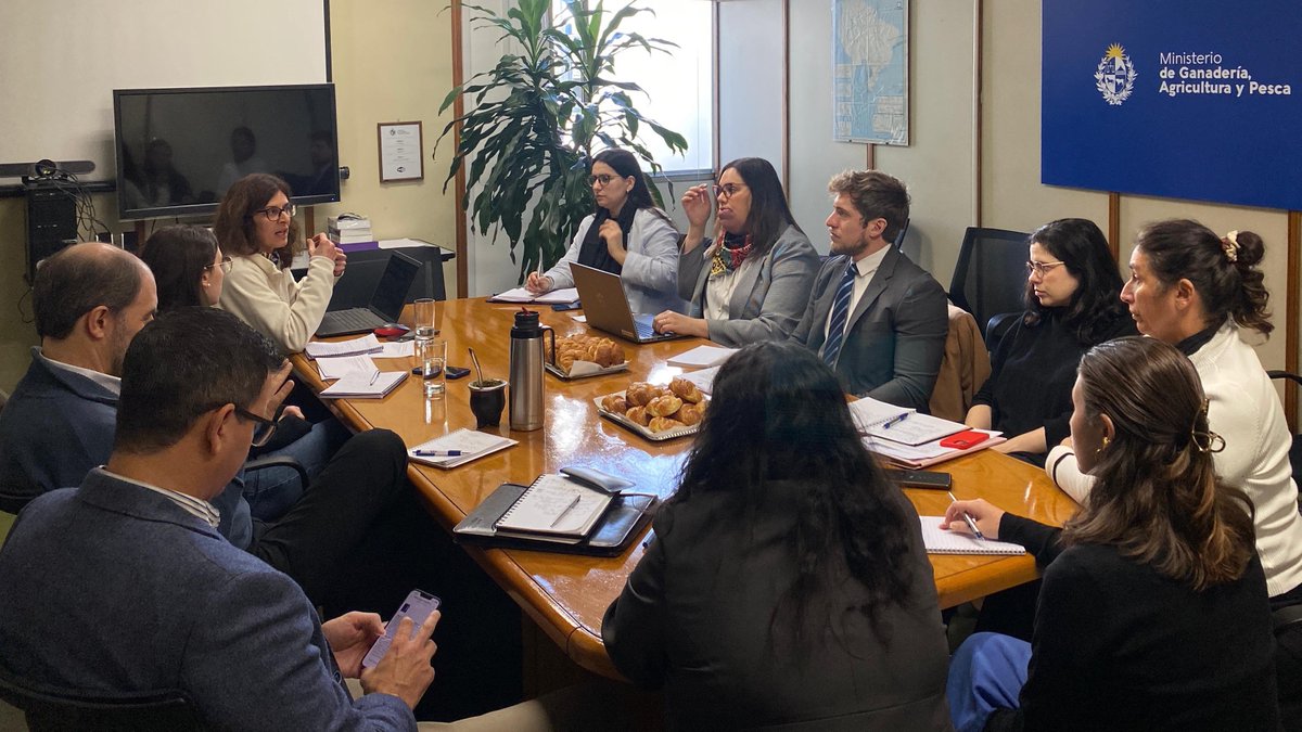 🗓️El viernes 13 de junio, en la sede central del #MGAP, se realizó la Reunión Nº 023 del Grupo de Trabajo sobre Acceso a Mercados Lácteos, presidida por <a href="/INALE_UY/">INALE</a>.
Participaron representantes del #MGAP, @MRREE_Uruguay, <a href="/mef_Uruguay/">Economía y Finanzas</a>, #CILU y <a href="/Conaprole/">Conaprole</a>.