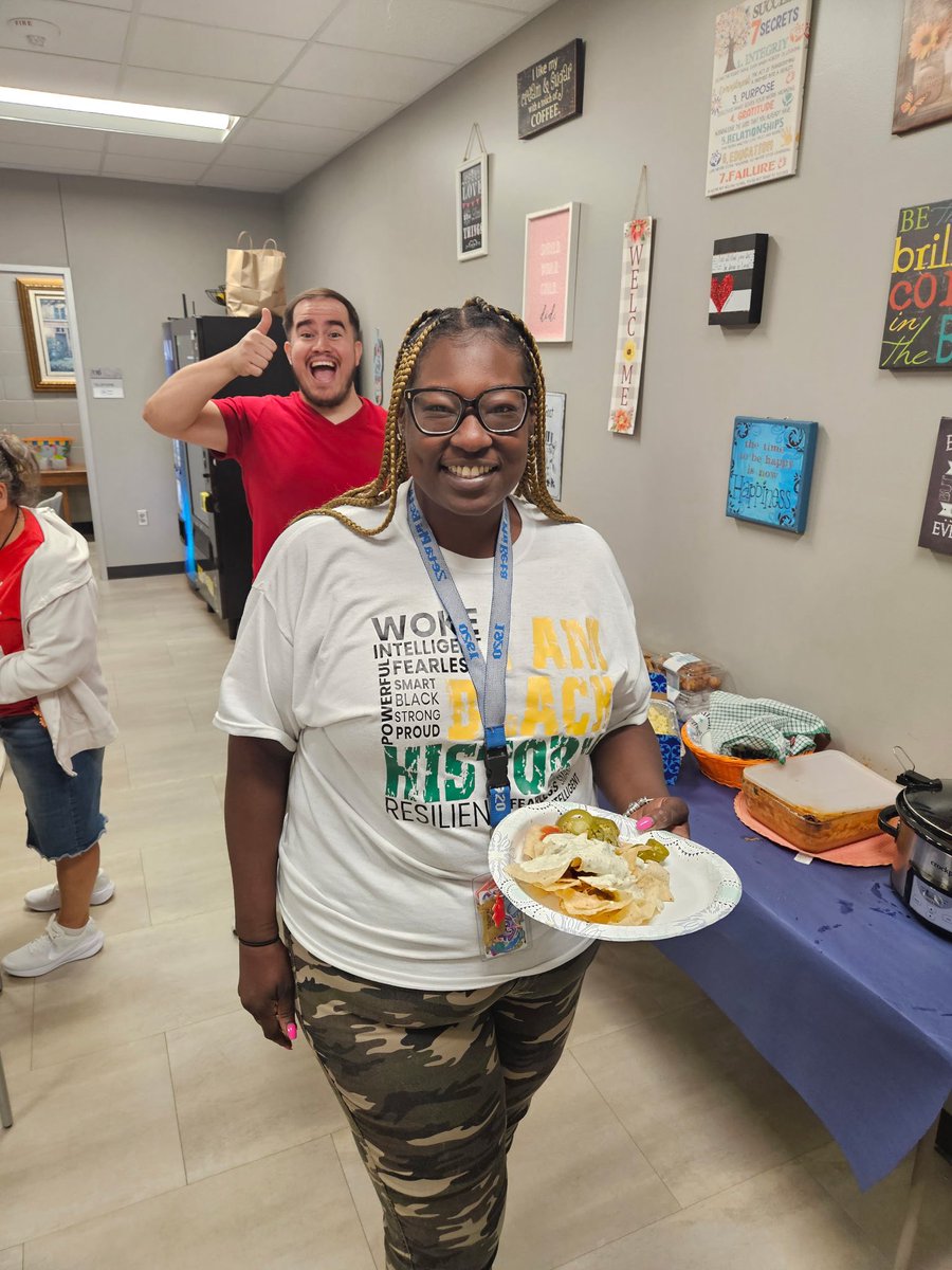 Red, White, and Blue potluck at #CampBane25 today!