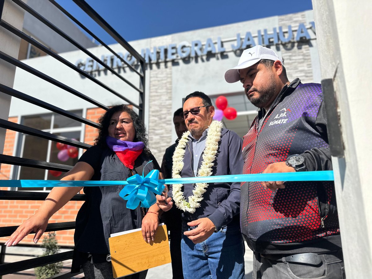 ConcejoGamc's tweet photo. Participamos en la Entrega de la ampliación del Centro Cultural Jaihuayco, que beneficiará a vecinas y vecinos del Distrito 5. https://t.co/fsyhbm8lW1