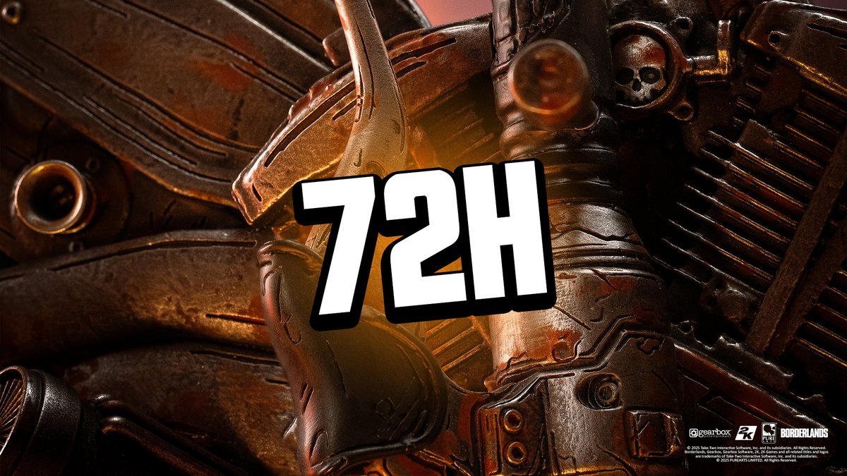 Pre-orders for the Borderlands Psycho Bandit Art Mask open this Thursday, June 26 at 1 PM EST! 

Enter the giveaway daily &amp; complete all the tasks for the best chance at winning one for FREE ➡️ ow.ly/a4mJ50WcnK6