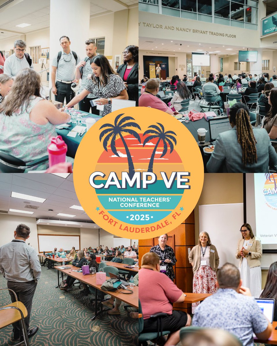 VE and VE-JV Educators! Join us for the 2025 National Teachers Conference from July 15–17, designed to support and elevate your impact in the classroom. Registration closes on June 30th, secure your spot via LinkTree! 🌟
#VirtualEnterprise #VEproud #NationalTeachersConference