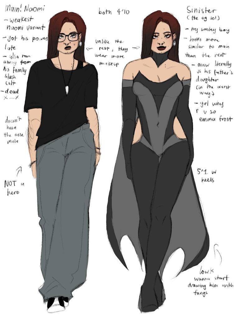 cykdoll's tweet image. some naomi variants.. yeah #invincibleoc