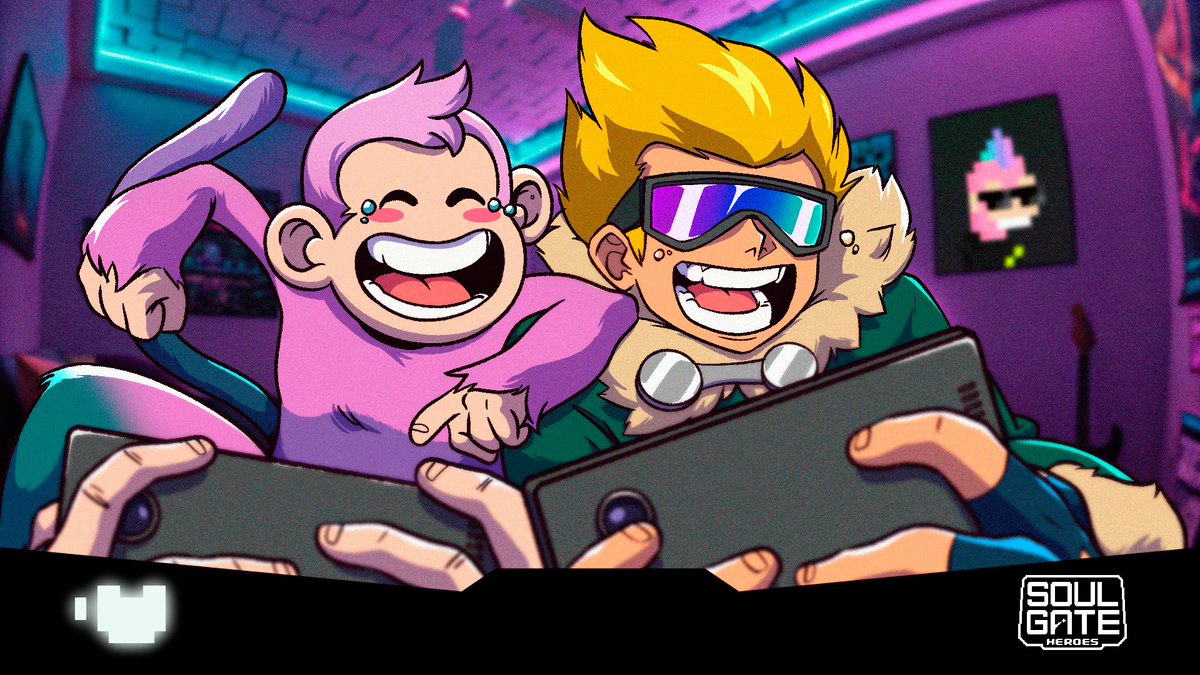 Hey <a href="/sagamonkes/">saga monkes</a> it's time to gather in the jungle 🐵
The Soul Gate is opening, and the Saga Monkes are ready!

🎮 A wild new Saga Monkes card is about to be revealed guess who’s featured?

➡️RT + LIKE + drop your <a href="/solana/">Solana</a> wallet below for a chance to win a WL spot.