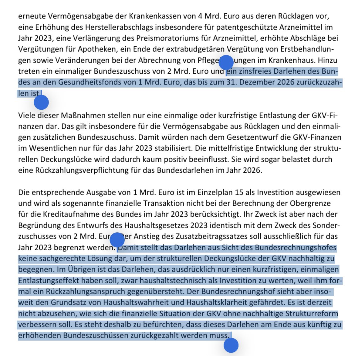 Bastian Brinkmann (@basbrinkmann) on Twitter photo Auch im Bundeshaushalt 2023 gab einen Milliardenkredit fürs Gesundheitssystem, weil das nicht auf die Schuldenbremse angerechnet wird. Der Rechnungshof urteilte damals: „Keine  sachgerechte Lösung“, die aber „den Grundsatz von Haushaltswahrheit und Haushaltsklarheit gefährdet“. Auch im Bundeshaushalt 2023 gab einen Milliardenkredit fürs Gesundheitssystem, weil das nicht auf die Schuldenbremse angerechnet wird. Der Rechnungshof urteilte damals: „Keine  sachgerechte Lösung“, die aber „den Grundsatz von Haushaltswahrheit und Haushaltsklarheit gefährdet“.