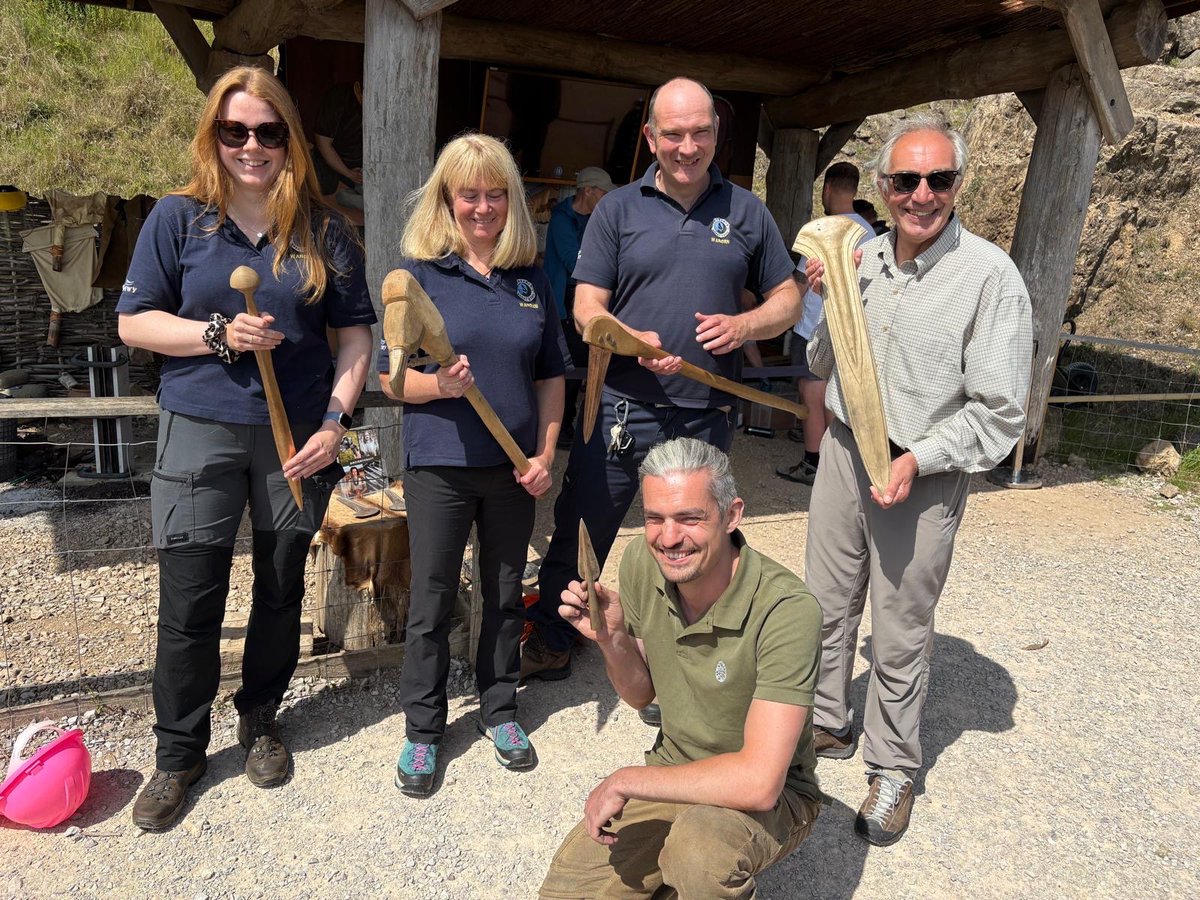 Great Orme Mines (@greatormemines) on Twitter photo 😃 We really enjoyed welcoming the Great Orme Country Park wardens to Great Orme Mines during <a href="/ancientcraftUK/">Dr. James Dilley</a> latest visit. There was plenty of laughs, getting hands-on with history and discovering the skills of Great Orme’s Bronze Age residents! 😃 We really enjoyed welcoming the Great Orme Country Park wardens to Great Orme Mines during <a href="/ancientcraftUK/">Dr. James Dilley</a> latest visit. There was plenty of laughs, getting hands-on with history and discovering the skills of Great Orme’s Bronze Age residents!