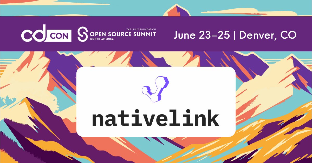CDeliveryFdn's tweet image. Thank you @nativelinkdev for sponsoring #cdCon at #OSSummit!
We wish you all a great week hubs.la/Q03sRRhd0