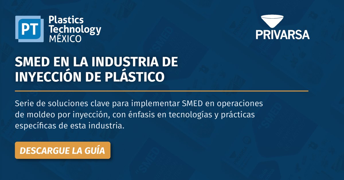 plastechmex's tweet image. 📌¿Busca una guía práctica para implementar SMED en su planta de inyección de plástico? Este ebook técnico gratuito le ofrece un enfoque estructurado.➕  Descargue la guía completando el formulario: pt-mexico.com/kc/colecciones…

#MoldeoPorInyección #Manufactura #ProcesosEficientes