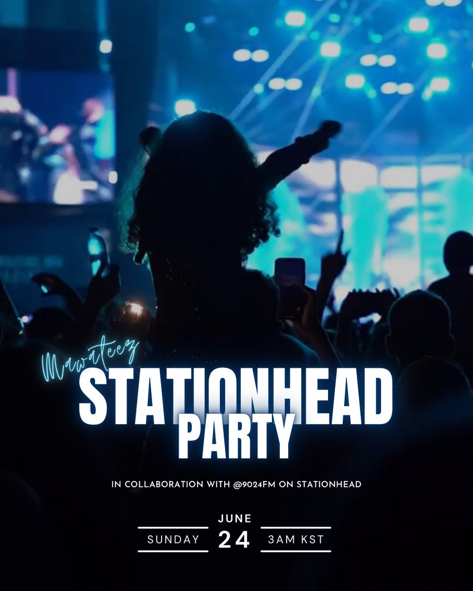 ATEEZMAD's tweet photo. [📢] SOUND ON : STATIONHEAD PARTY

In just 1 hour, join us and @9024fm on Stationhead to stream the full Mawazine setlist and share the hype live 🎶🪩

🔗 https://t.co/uzJA3bLboO

BACK TO MAWATEEZ
#MAWATEEZ1stAnniversary #MAWATEEZ #ATEEZ #에이티즈 @ATEEZofficial https://t.co/JjejQewquK