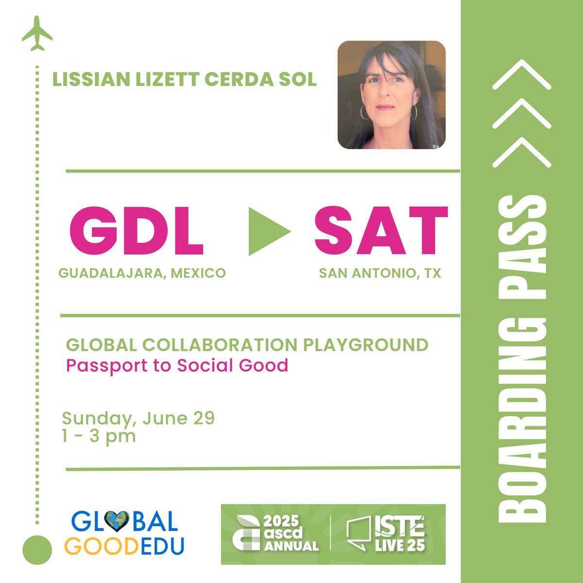 📣 Join us at the <a href="/ISTEofficial/">ISTE</a> Global Collaboration Playground at #ISTELive + #ASCDAnnual! 🌍

Swipe to see some of our amazing presenters making a global impact. 
📅 Sunday, June 29
🕐 1–3 PM
📍 HBGCC – Playground B

Check our schedule: bit.ly/GlobalPlaygrou…