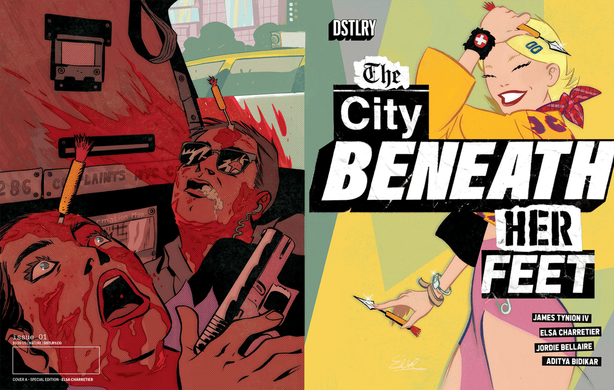 Exclusive: THE CITY BENEATH HER FEET Special Edition from comicsbeat.com/exclusive-the-…