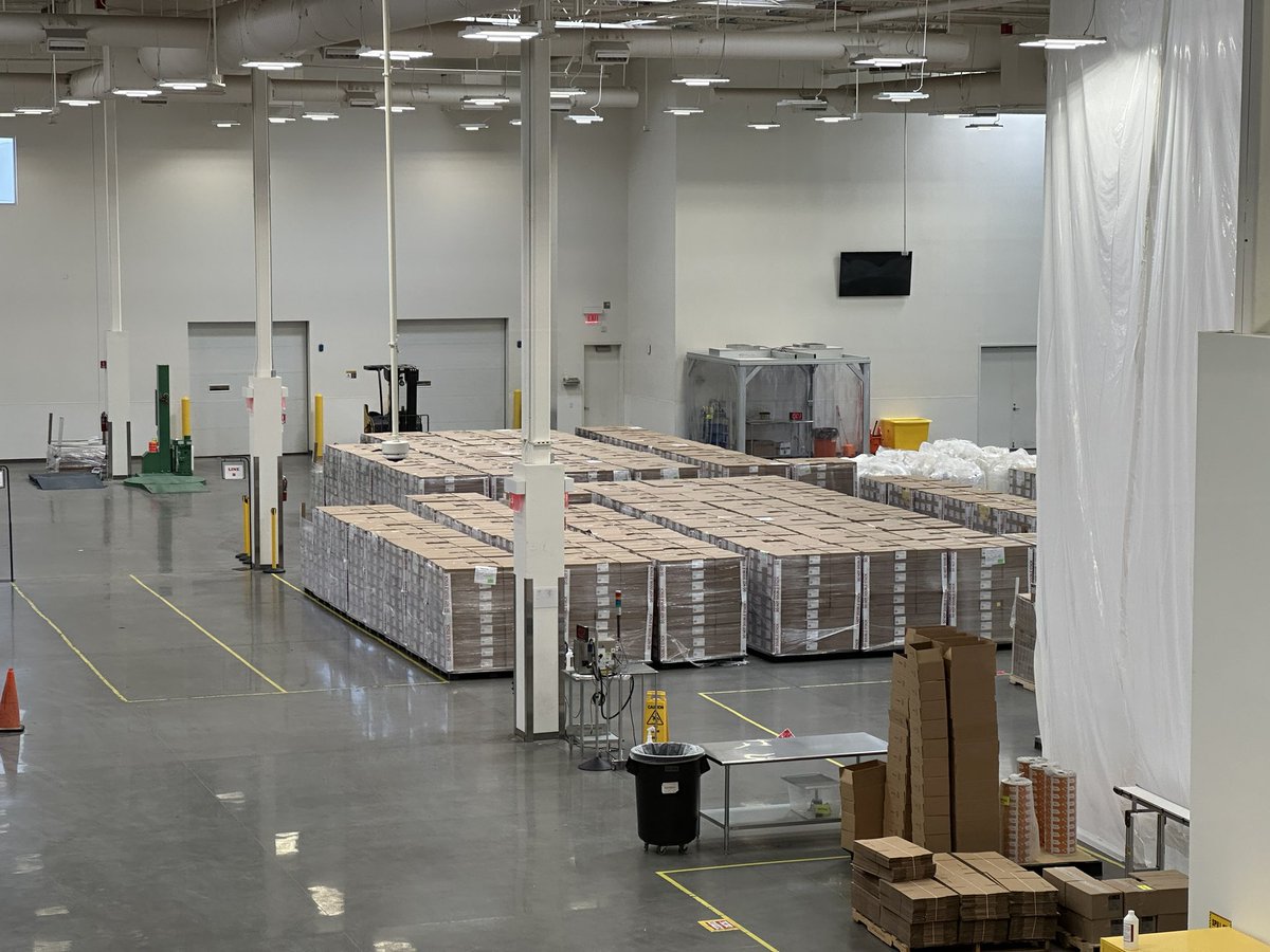 Full house and full outbound shipping dock. 💪