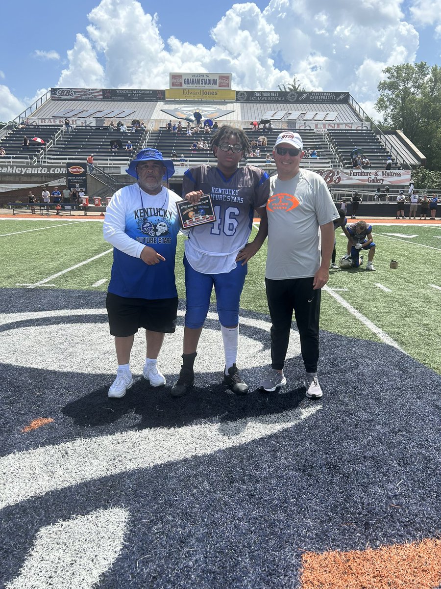 Ricco Hughes (@kyfuturestars) on Twitter photo Huge and amazing Congratulations to our Kentucky Future Stars 6th grade MVPโs! #Brotherhood๐๐
Offensive MVP
Justice Alford
From Somersetโs Meece Middle
Defensive MVP
Ayden Grubbs
From Ali Elite
<a href="/BJNFBALL/">Briar Jumper Football</a> <a href="/AlPopsFootball/">๐๐ ๐๐จ๐ฉ๐ฌ</a> Huge and amazing Congratulations to our Kentucky Future Stars 6th grade MVPโs! #Brotherhood๐๐
Offensive MVP
Justice Alford
From Somersetโs Meece Middle
Defensive MVP
Ayden Grubbs
From Ali Elite
<a href="/BJNFBALL/">Briar Jumper Football</a> <a href="/AlPopsFootball/">๐๐ ๐๐จ๐ฉ๐ฌ</a>