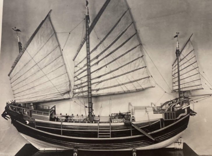 NauticalHistory's tweet image. ⚓️ #OnThisDay in 1871⚓️
Sir Frederick William Maze was born.
🔊 Listen to The Mariner's Mirror Podcast Episode on the Maze Collection here:
snr.org.uk/the-mariners-m…
#history #podcast #maritimehistory #china #shipmodels