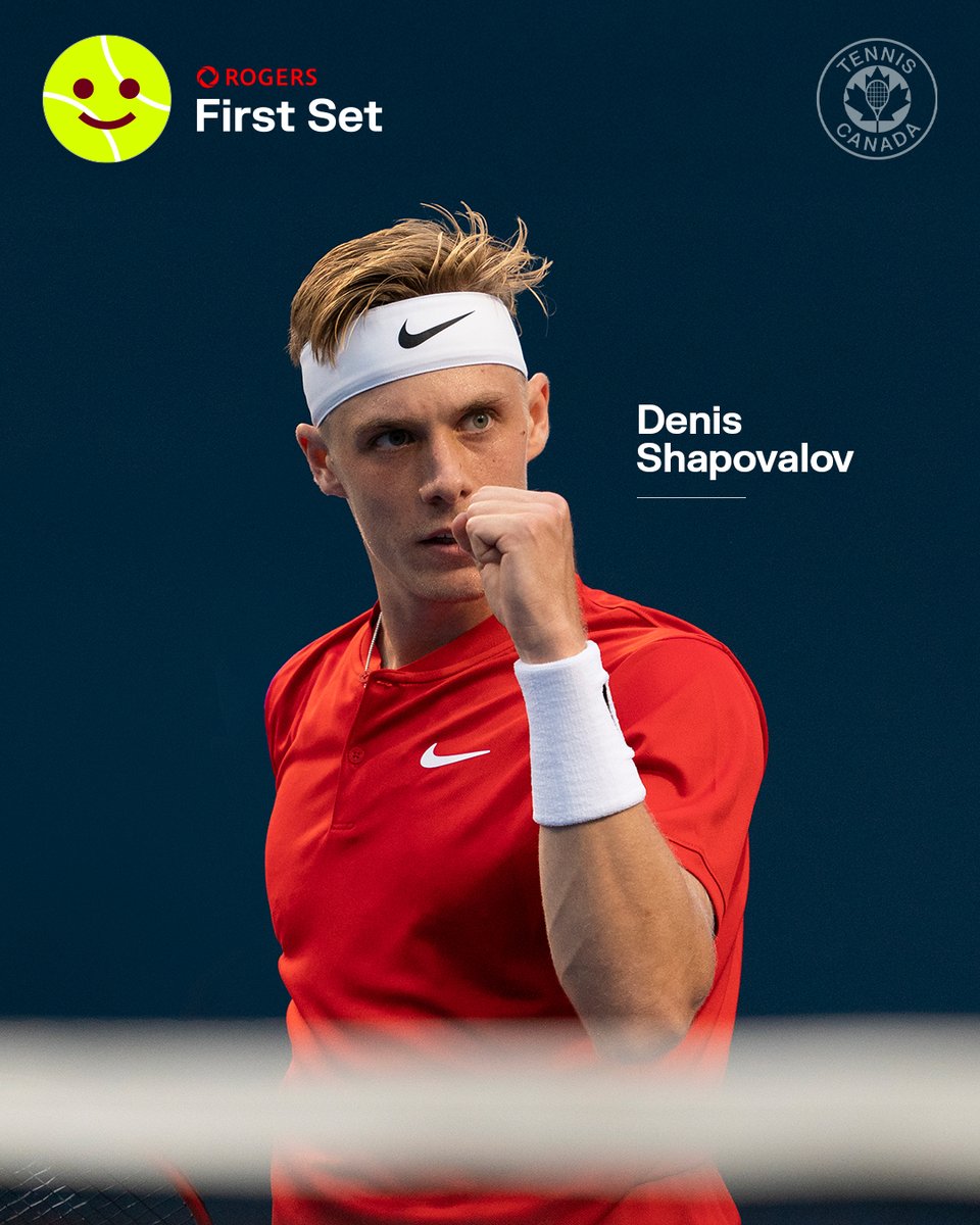 TennisCanada's tweet photo. Giving back to the sport he loves 😍

@denis_shapo 🇨🇦 has been named the first official ambassador of Rogers First Set, the national grassroots initiative developed to introduce youth and families to tennis 🎾

Read more 👉 https://t.co/Ks2sRWtVG2

@Rogers https://t.co/TH5I65LSDF