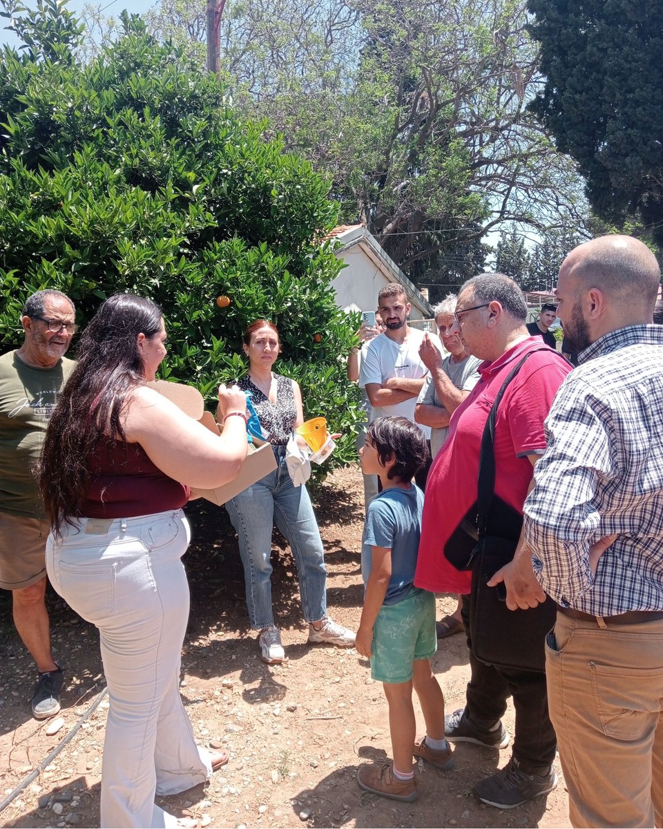 CerberusEU's tweet photo. This was Cyprus Bioblitz🪰🔍 

On Friday, June 20th, a citizen science training session took place at Phassouri Plantations in Limassol📍

❇️ Over 30 people attended ➡️ 19 of them joined the Citizen Science program and will set up to 20 monitoring traps across the island 🔬 https://t.co/008F9kR4CS