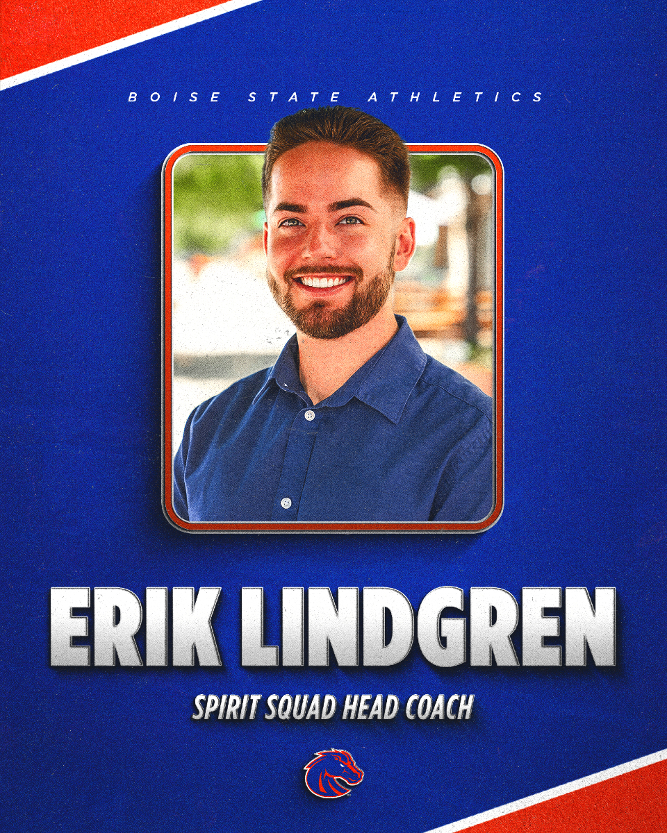 BroncoSports's tweet photo. Welcome to our new Spirit Squad Head Coach, 𝗘𝗿𝗶𝗸 𝗟𝗶𝗻𝗱𝗴𝗿𝗲𝗻!

📰 https://t.co/vQWZHw1IeE

#BleedBlue | #WhatsNext https://t.co/6ceND0QvOR