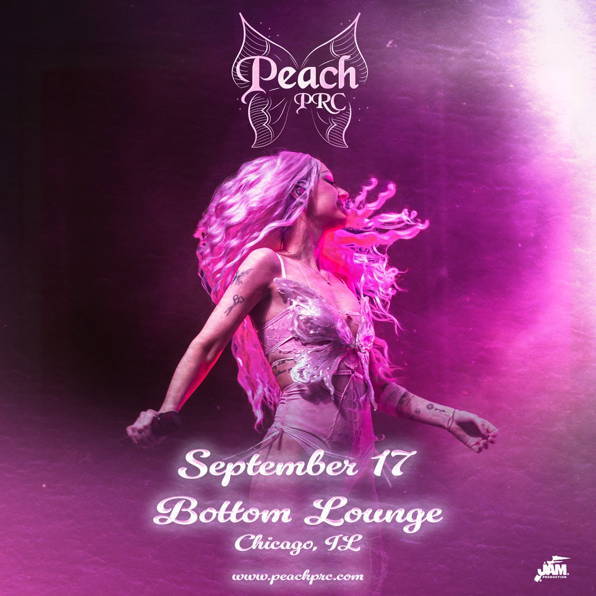 Just Announced: Australian pop singer-songwriter <a href="/peachprc/">Peach PRC</a> takes over <a href="/thebottomlounge/">Bottom Lounge</a> on September 17! Get tickets this Friday at 10am: bit.ly/peachprc-chi