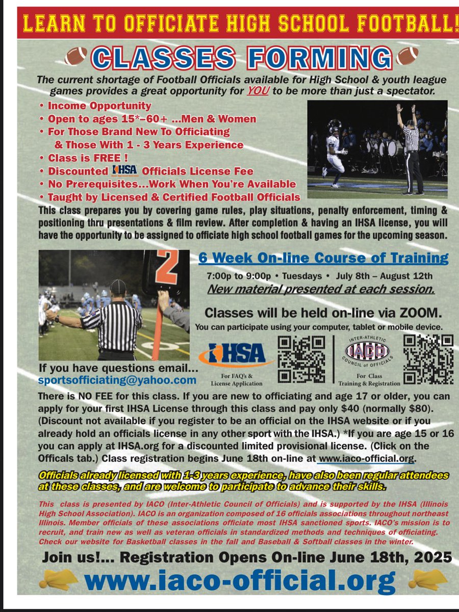 <a href="/vjabolts/">Andrew Athletics</a> <a href="/HCRedDevilFB/">Hinsdale Central Red Devil Football</a> <a href="/CoachGallik/">Rob Gallik</a> <a href="/IHSA_IL/">Illinois High School Association #IHSA</a> <a href="/IlliniFootball/">Illinois Football</a>