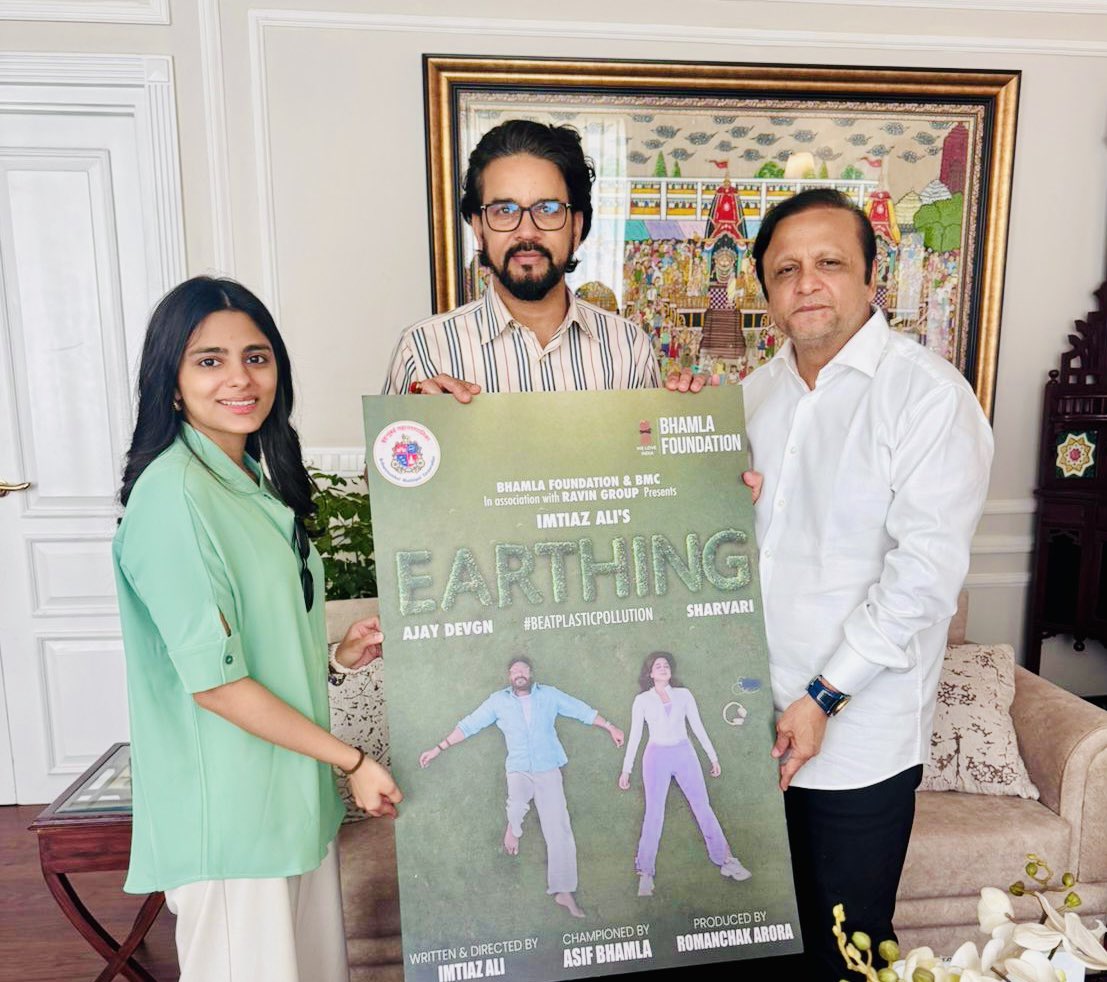 Anurag Thakur (@ianuragthakur) on Twitter photo Saving environment is the true service to humanity and <a href="/bhamlafoundatio/">bhamlafoundation</a> <a href="/Asifbhamlaa/">Asif Bhamla</a> <a href="/SaherABhamla/">saherbhamla</a> deserve our praise and support for their untiring campaign. I am glad while unveiling their short films Pyaasa and Earthing featuring <a href="/ajaydevgn/">Ajay Devgn</a> & <a href="/sharvari/">Sharvari</a> having compelling story Saving environment is the true service to humanity and <a href="/bhamlafoundatio/">bhamlafoundation</a> <a href="/Asifbhamlaa/">Asif Bhamla</a> <a href="/SaherABhamla/">saherbhamla</a> deserve our praise and support for their untiring campaign. I am glad while unveiling their short films Pyaasa and Earthing featuring <a href="/ajaydevgn/">Ajay Devgn</a> & <a href="/sharvari/">Sharvari</a> having compelling story