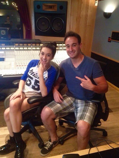 Today in 2015 (June 23), Christina was in the studio 💚