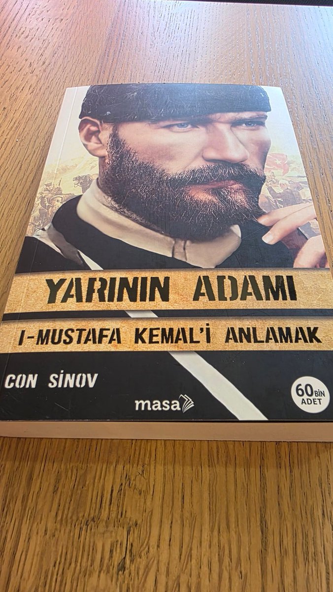 Onca savaşlar görmüş, bir imparatorluktan ana yurdunda bir ulus devlet kurmuş ve medeni dünyanın bir parçası yapmış olağanüstü bir liderin kitap serisine başladım. 
Kitabın yazarı <a href="/lordsinov/">Con Sinov</a> kalemine sağlık.
Bugünlere bakınca Atam boşuna söylememiş "yurtta sulh cihanda sulh"