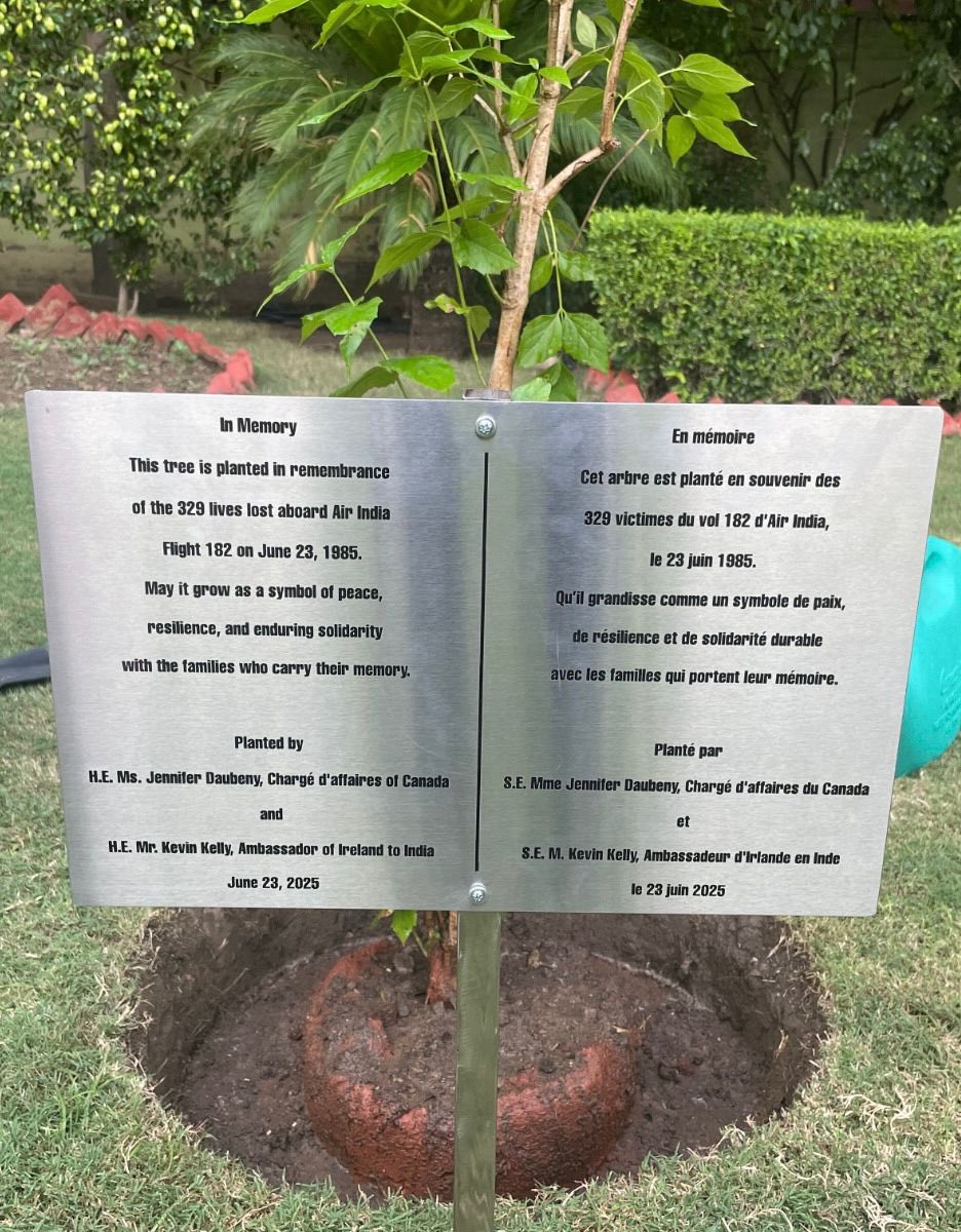 Secretary (East) Shri P. Kumaran represented Govt of India at the memorial service held by Canadian and Irish Embassies at Canada House to commemorate the 40th anniversary of the AI-182 Kanishka bombing.

The aches and echoes of that dastardly terrorist act, even after 40 years,