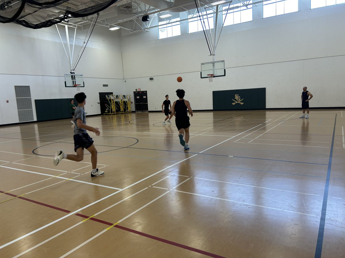 Energetic start to practice. No surprise that more communication led to fewer mistakes. Keep building.